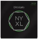 D'Addario NYXL0838 Nickel Wound E-Gitarrensaiten, Extra Super Light, 8-38