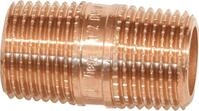 Viega 267421 Langnippel Modell 3530 Rotguss blank, 3/4 Zoll x 120 mm