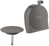 hansgrohe Exafill S Wanneneinlauf Fertigset, Brushed Black Chrome