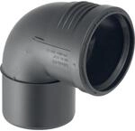 Geberit 390.624.14.1 Silent-PP Bogen mit 1 Muffe, DN 125-87,5&deg;