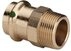 Viega &Uuml;bergangsst&uuml;ck Sanpress 2211 RG SC-Contur mit AG 42 mm x 1 1/2 Zoll,...