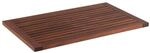 APS 763 Schneidebrett, 58,5 x 35 cm, H: 2 cm Walnuss, ge&ouml;lt