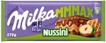 Milka Mmmax Nussini &ndash; Alpenmilch-Schokolade mit feiner Haselnusscreme, N&uuml;ssen und
