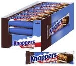 Knoppers NussRiegel Dark, Schokoriegel mit dunkler Schokolade - 24 x 40 g