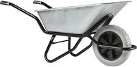 Haemmerlin 308203101 CLIPSO Excellium 120 Schubkarre (verzinkte Mulde mit 120 Liter