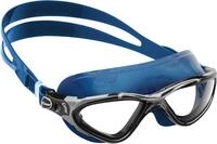 Cressi Planet Clear, Helles Glas Schwimmbrille, Blau Nery/Schwarz, Adult Mid,