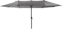 Leco Oval-Schirm, 2.70 x 4.60 m, anthrazit