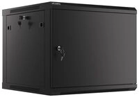 Lanberg Rackschrank 19" Wandmontage 9U/600X600 zur Selbstmontage mit Metallt&uuml;r
