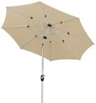 Schneider Sonnenschirm Venedig, natur, 270 cm rund, 683-02, Gestell Aluminium,