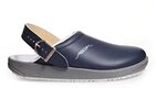 Abeba Clog 9250 - rubber Glattleder marine, zertifiziert, 44