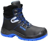 ELTEN Sicherheitsschuhe Alessio XW Mid ESD S3S, Damen und Herren, Leder, Stahlkappe,