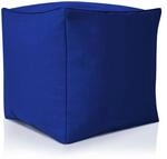 Green Bean Sitzsack-Hocker 40x40x40cm mit EPS-Perlen F&uuml;llung - Fu&szlig;hocker...