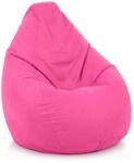Green Bean Sitzsack mit R&uuml;ckenlehne 60x60x90cm - Indoor Sitzkissen 220L...