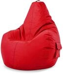 Green Bean Sitzsack &bdquo;Cozy mit R&uuml;ckenlehne 80x70x90cm - Gaming Chair, 230L