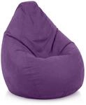 Green Bean Sitzsack mit R&uuml;ckenlehne 60x60x90cm - Indoor Sitzkissen 220L...