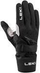 LEKI Prc Premium Shark Schwarz - Leichter funktionaler Langlauf Handschuh, Gr&ouml;&szlig;e
