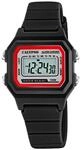 Calypso Digitaluhr Unisex - Kautschuk Schwarz - Wasserdicht 10 ATM - Datum & Kalender