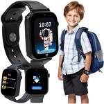 FOREVER Kids Look Me! 3 KW-520 Schwarz - Smartwatch mit SIM Karte - 1,85&rdquo;...