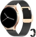 Levowatch Edgy Damen Smartwatch, AMOLED Always-On, KI Steuerung, Fitness Tracker f&uuml;r