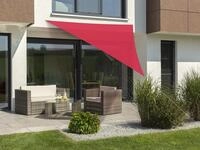 Schneider Sonnensegel Lanzarote, rot, 360 x 360 x 360 cm dreieckig, 240-77,