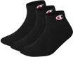 Champion Unisex Basics 6pk Quarter Socken, Schwarz, 39-42 EU