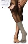 FALKE Herren Socken Highshine M So Seide Baumwolle gemustert 1 Paar, Beige Corn 4096,