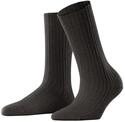FALKE Damen Socken Cosy Wool Boot W So Wolle Kaschmir einfarbig 1 Paar, Braun Dark