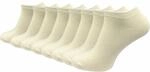 GAWILO Damen & Herren Sneaker Socken aus 100% reiner Baumwolle (8 Paar) | kurze &