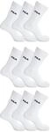 Fila Unisex Normal Socken, Wei&szlig;, 35-38 EU