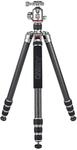 JUSINO Profi Traveller Karbon-Stativ Monopodfunktion TK-324C + Kugelkopf FGS-41 93cm