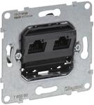LEGRAND, SEANO Datendose 2 x RJ45, Einsatz, Kat. 6, UTP, ungeschirmt, 765060