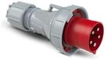PCE 035-6 CEE-Stecker 63A 5p 6h IP67 POWER TWIST vernickelt | Industriestecker PA6
