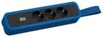 BACHMANN Primo 2 3xCEE7/3 mit Schlaufe 2,0m CEE7/7 RAL5010