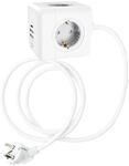 Technaxx Power Cube USB TX-195 &ndash; Steckdosenw&uuml;rfel mit 4&times; 230V Schutzkontakt,