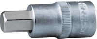KS Tools 911.1806 1" Bit-Stecknuss Innensechskant, kurz, 17 mm