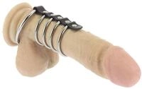 Erotic Fashion ra7444 Penisrohr, schwarz Leder Verstellbar, 1er-Pack (1 x 1 St&uuml;ck)