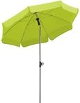 Schneider Sonnenschirm Locarno, apfelgr&uuml;n, 150 cm rund, Gestell Stahl, Bespannung