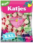 Katjes Gr&uuml;n-Ohr Hase Gro&szlig;packung &ndash; Schaumzucker mit Fruchtgummi in H&auml;schen-Form,