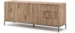 Vicco Lowboard Eliza, Viking Oak, 150 x 60 cm
