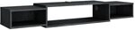 Vicco TV-Schrank Nordic, Schwarz Beton, 139.7 x 20.3 cm