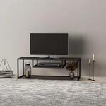 [en.casa] TV Board Isokyr&ouml; Fernsehtisch mit Ablagefach Lowboard 120 x 40 x 40...