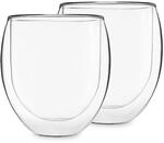 Feelino 2X Teetasse Aus Glas Doppelwandig, 320Ml Doppelwandige Teegl&auml;ser,...