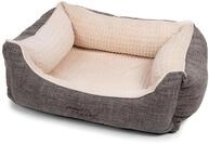 TrendPet VitaBed Beige - Orthop&auml;disches Hundebett mit 5cm Memofoam (80x70cm)