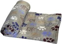 Nobby Fleece Plaid Lissi Classic hellgrau L x B: 50 x 75 cm
