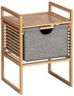 WENKO Beistelltisch mit Schublade Bahari, moderner Nachttisch aus hochwertigem &