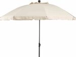 Siena Garden Schirm 250/10t.Poly natur Gest anthr/Pol nat. UV+50