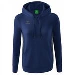 Erima Damen Essential Team Basic Kapuzensweat (2072213), New Navy/Slate Grey, 42