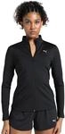 PUMA Unisex W PUMA Strong Full Zip Sweatjacken, PUMA Black, XL