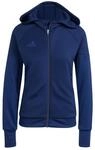 adidas Performance Tiro 25 Travel Kapuzenjacke Damen blau, XL (46-48) Damen
