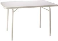 Sieger 120/W Garten-Klapptisch mit mecalit-Pro-Platte 115 x 70 cm,...